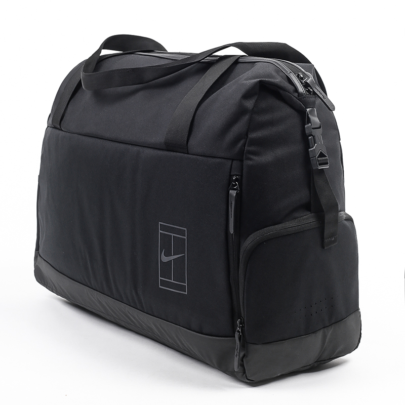  черная сумка Nike Court Advantage Tennis Duffel Bag BA5451-010 - цена, описание, фото 2